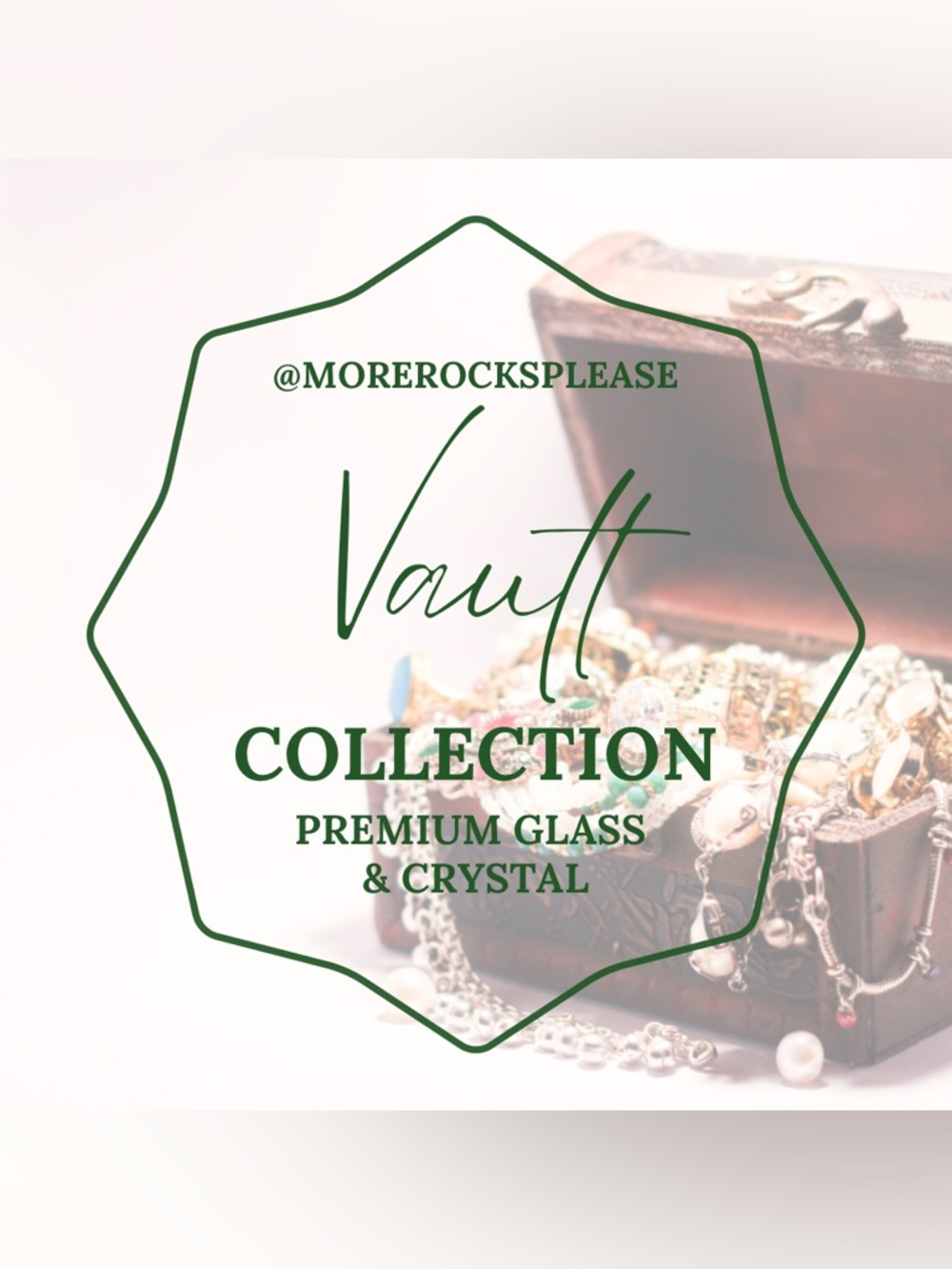 💎PREMIUM GLASS & CRYSTAL VAULT LIVE SHOW ITEM-READ DESCRIPTION💎